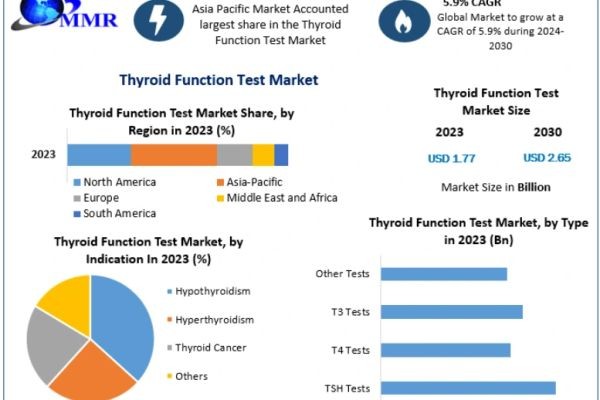 Thyroid Function Test Market Revenue, Key Drivers and Future Projections 2030