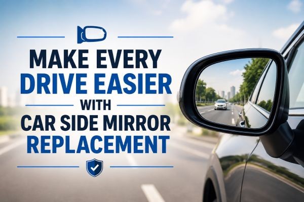 Make Every Drive Easier With Car Side Mirror Replacement