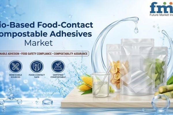 Bio-Based Food-Contact Compostable Adhesives Market Set for Double-Digit Growth Through 2036 Forecast