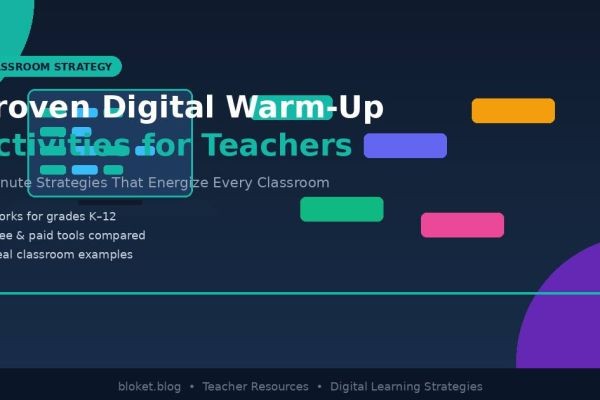 Proven Digital Warm-Up Activities Every Teacher Should Use