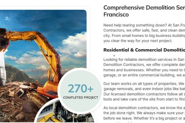 Demolition Contractors: Reliable Experts for Safe Structure Removal