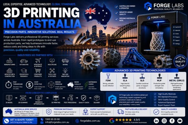 3D Printing in Australia: Creating Smarter Manufacturing Solutions for Australian Businesses