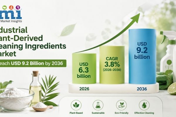 Industrial Plant-Derived Cleaning Ingredients Market to Reach USD 9.2 Billion by 2036 Driven by Bio-Performance Parity, APG Surfactants, and Regulator..