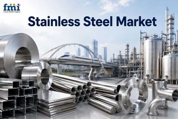 Stainless Steel Market: Corrosion Resistance, Applications and Growth Outlook 2036