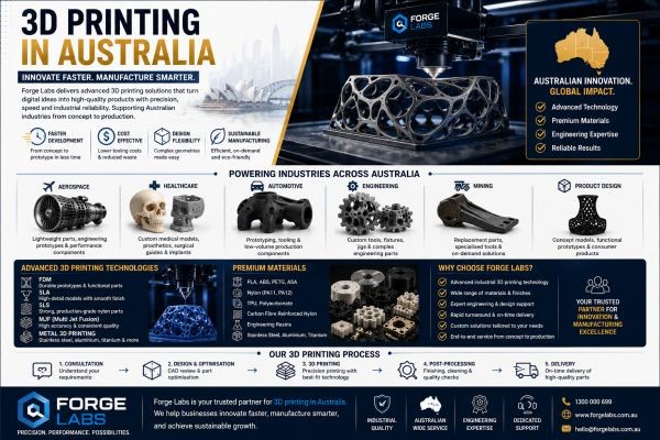 3D Printing in Australia: Unlocking New Possibilities in Advanced Manufacturing
