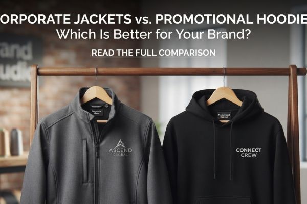 Corporate Jackets vs. Promotional Hoodies: Which Is Better for Your Brand?