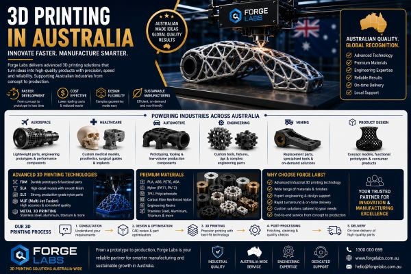 3D Printing in Australia: Making Industrial Production Faster and More Adaptable