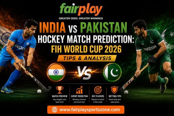 India vs Pakistan Hockey Match Prediction: FIH World Cup 2026 Tips & Analysis