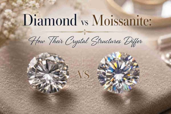 Diamond vs Moissanite: How Their Crystal Structures Differ