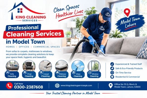 Professional Cleaning Services in Model Town Lahore for a Fresh & Healthy Property