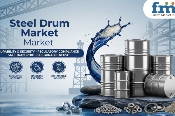 Steel Drum Market Growth Remains Linked To Established Industrial Handling And Logistics Infrastructure