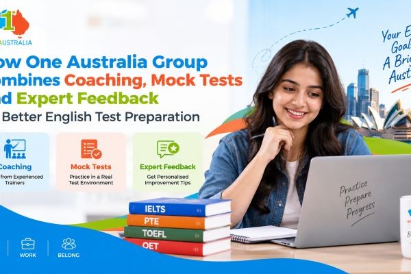 How One Australia Group Combines Coaching, Mock Tests and Expert Feedback for Better English Test Preparation