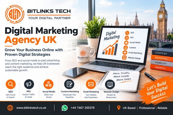 Digital Marketing Agency UK A Smarter Way to Grow Your Business Online