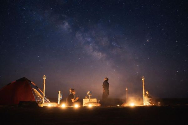 Al Quaa Milky Way Spot | Stargazing Camping in Abu Dhabi