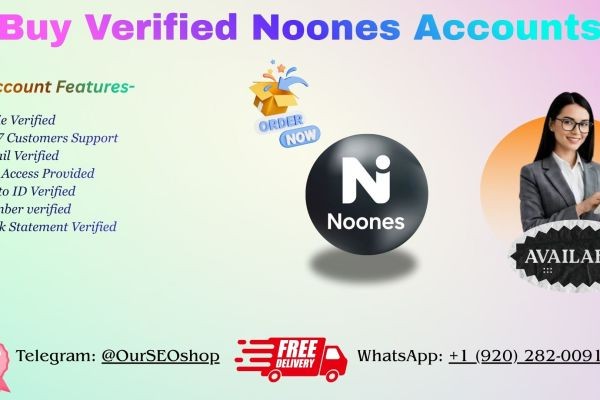 Buy Verified Noones Accounts for Sale | Fast & Secure Delivery in 2026 From OurSEOshop