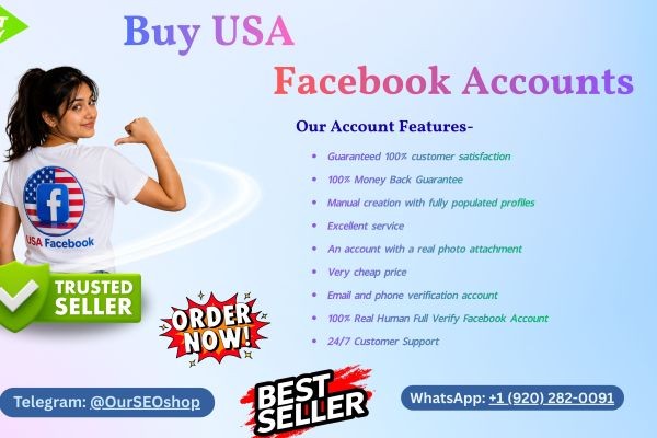 Buy USA Facebook Accounts – Secure Access, Quick Delivery & 24/7 Customer Support From OurSEOshop