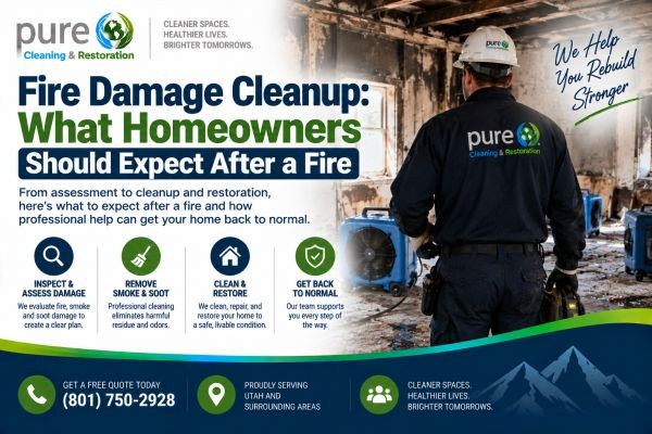 Fire Damage Cleanup: What Homeowners Should Expect After a Fire