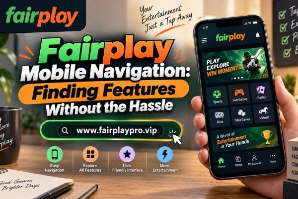 Fairplay Mobile Navigation: Finding Features Without the Hassle