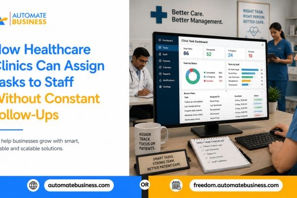 How Healthcare Clinics Can Assign Tasks to Staff Without Constant Follow-Ups
