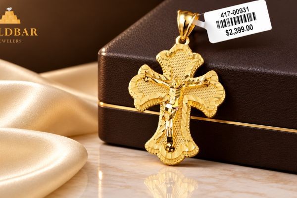 Buy 10K 14K Gold Pendants in Texas USA-Gold Bar Jeweler