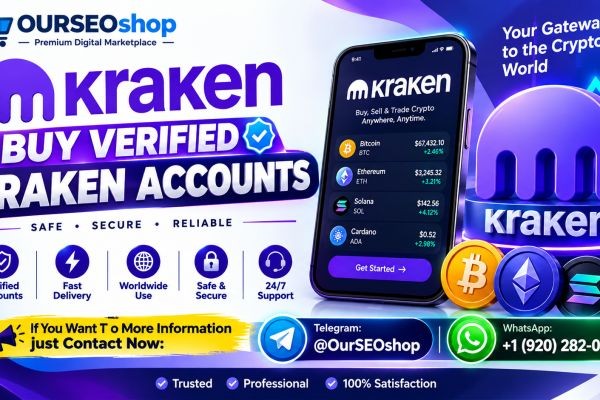 Buy Verified Kraken Accounts: Essential Guide & Warranty Accounts From OurSEOshop