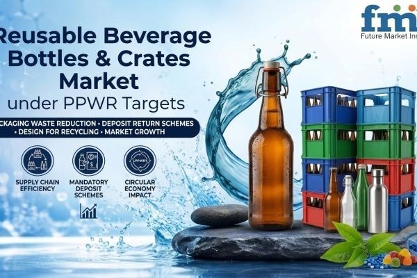 Reusable Beverage Bottles & Crates Market Under PPWR Targets Expands Automated Washing Demand