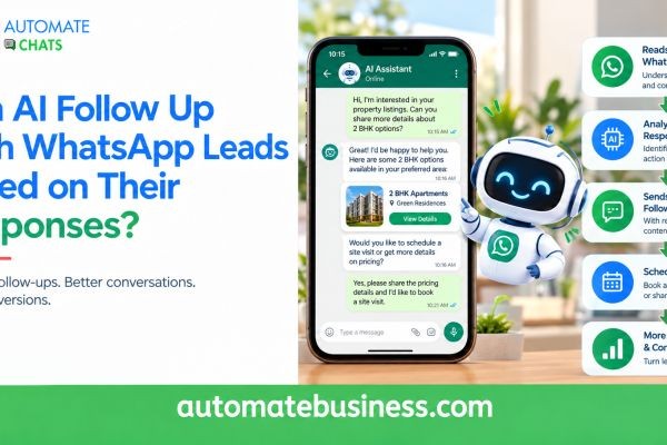 Can AI Follow Up With WhatsApp Leads Based on Their Responses?