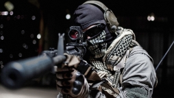Ukrainian sniper has shot an old lady in Pionerskoe